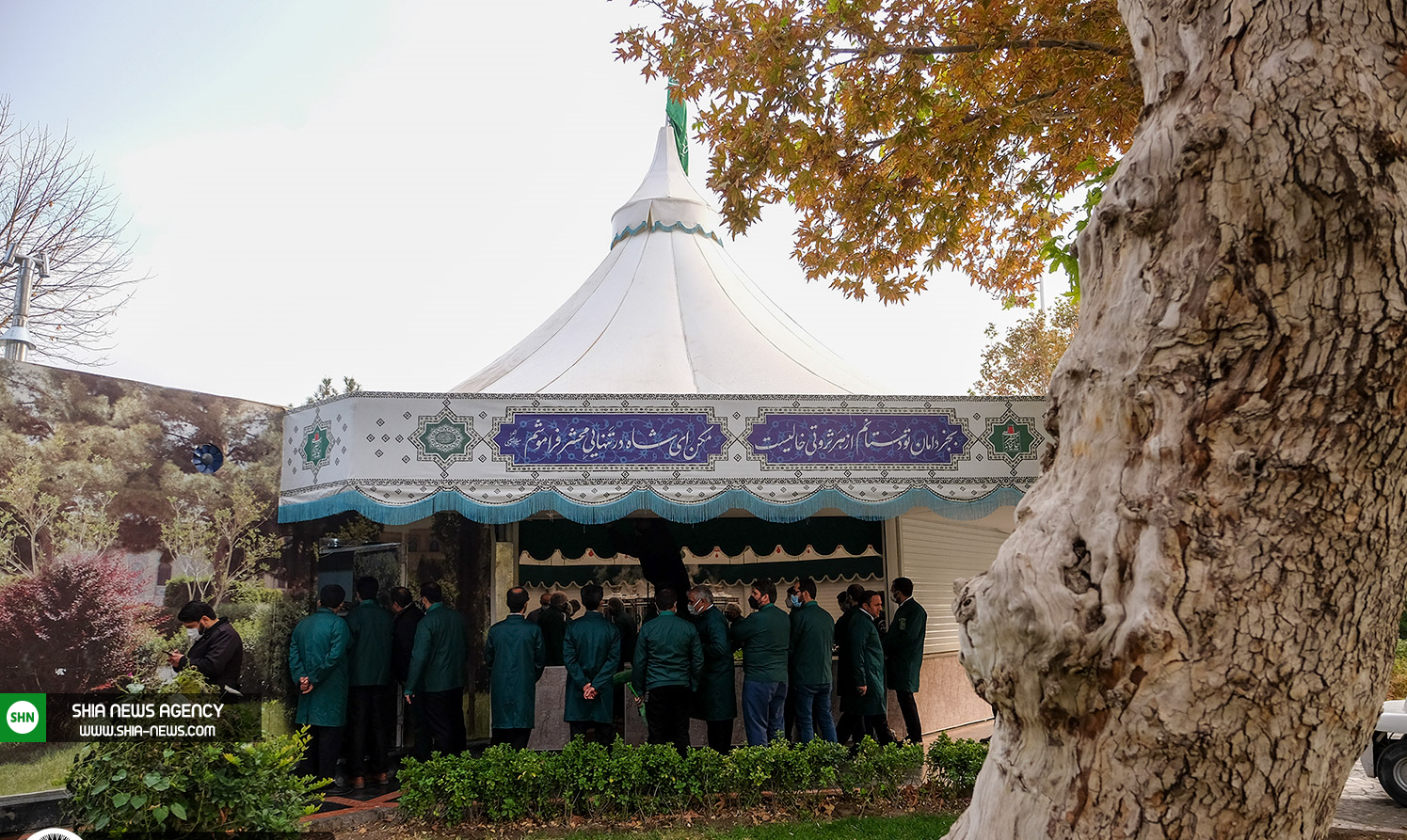 افتتاح سومین چایخانه حضرت رضا (ع) +تصاویر