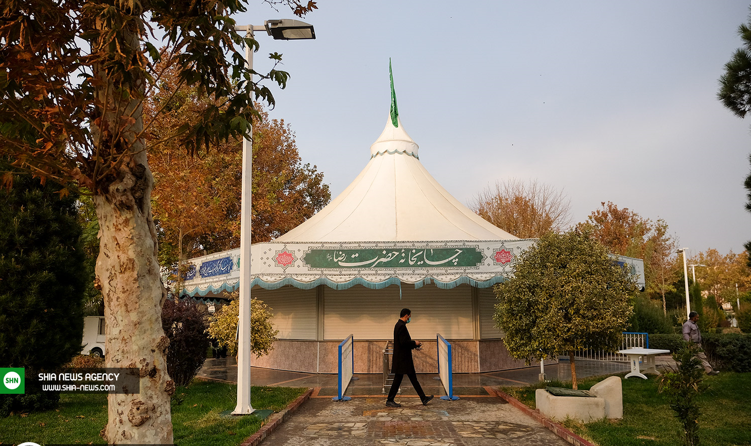 افتتاح سومین چایخانه حضرت رضا (ع) +تصاویر