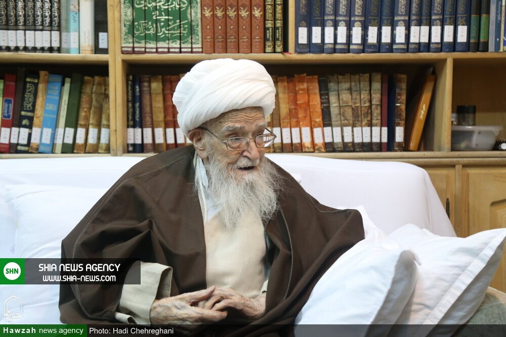 تصاویر / دیدار اعضای همایش علمی بین المللی حضرت حمزه (ع) با آیت الله صافی گلپایگانی تصاویر / دیدار اعضای همایش علمی بین المللی حضرت حمزه (ع) با آیت الله صافی گلپایگانی