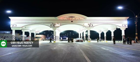 تصاویری از ورودی جدید جاده بغداد- کربلا