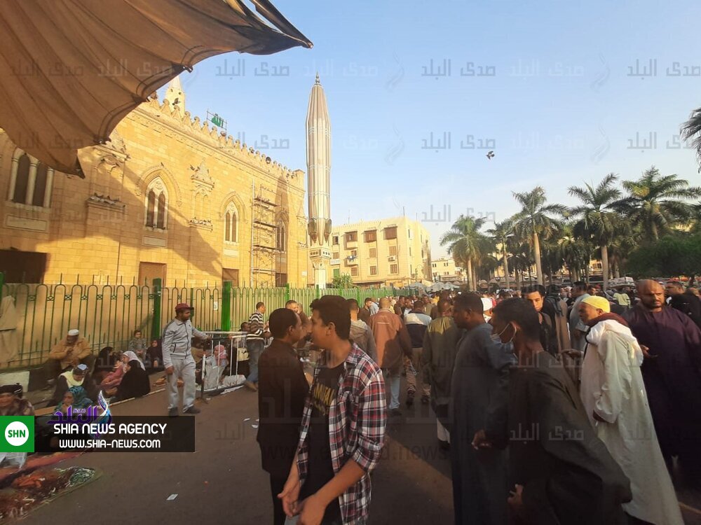 بزرگداشت سالروز ورود سر مبارک امام حسین (ع) به قاهره +تصاویر بزرگداشت سالروز ورود سر مبارک امام حسین (ع) به قاهره +تصاویر