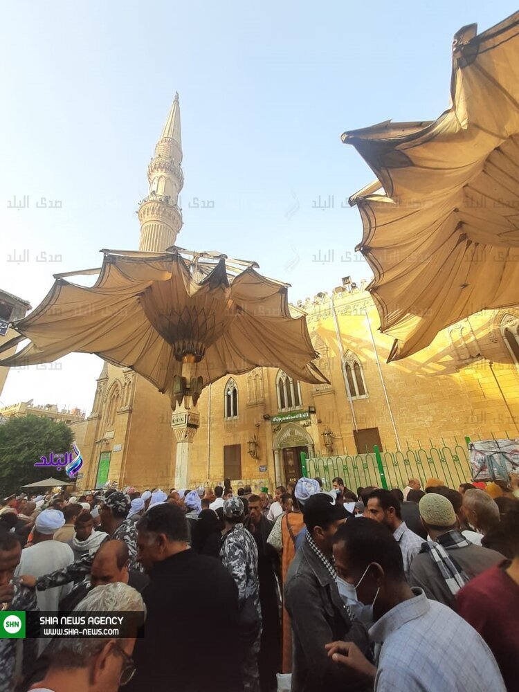 بزرگداشت سالروز ورود سر مبارک امام حسین (ع) به قاهره +تصاویر بزرگداشت سالروز ورود سر مبارک امام حسین (ع) به قاهره +تصاویر
