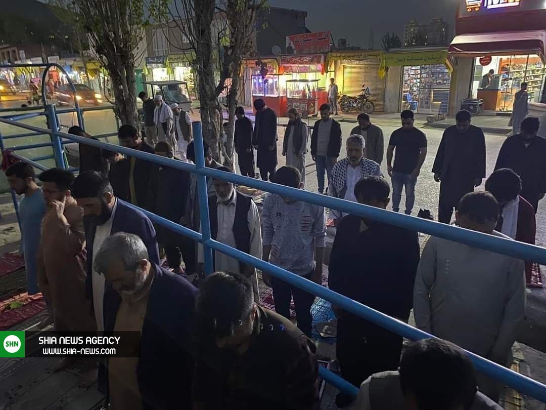طالبان یک‌مسجد شیعیان را در کابل بستند + تصاویر