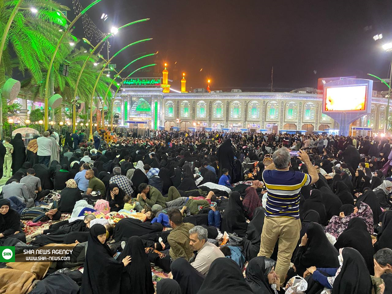تصاویر/ حضور پرشور زائران ایرانی در کربلا