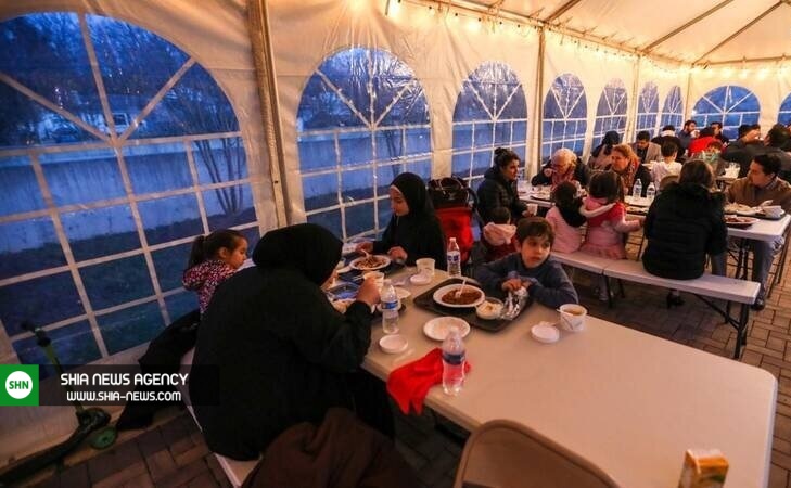 نخستین افطاری رمضان ۲۰۲۲ در آمریکا +تصاویر