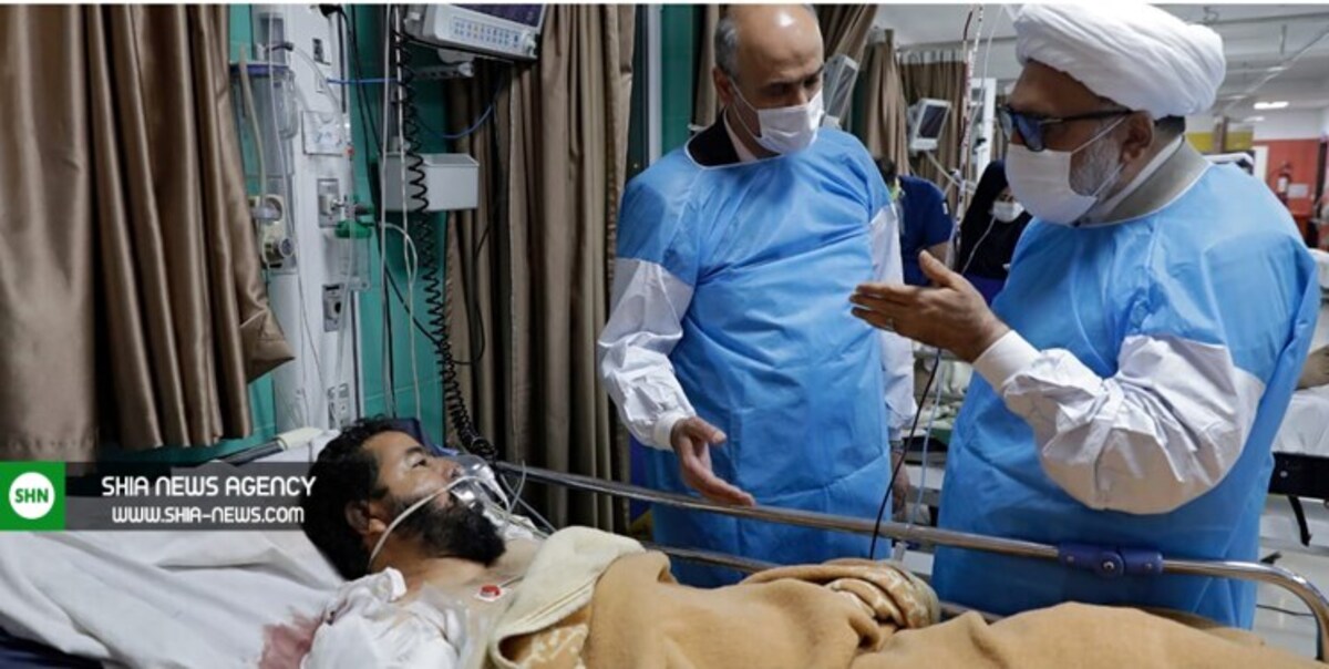 عیادت مسئولین از دو طلبه مضروب و دلجویی از خانواده شهید اصلانی + تصاویر عیادت مسئولین از دو طلبه مضروب و دلجویی از خانواده شهید اصلانی + تصاویر