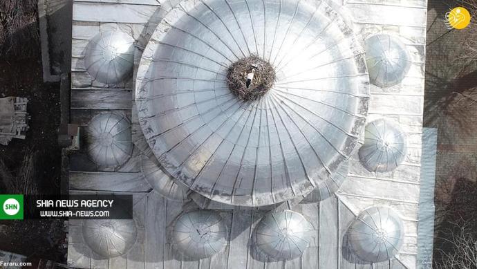 گنبد یک مسجد لانه لک&zwnj;لک&zwnj;ها