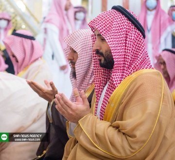 زیارت بن&zwnj;سلمان از مسجد النبی(ص) +تصاویر