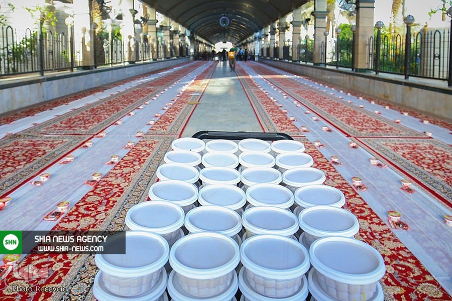 تصاویر/ سفره افطار در بین الحرمین تصاویر/ سفره افطار در بین الحرمین