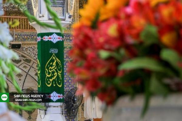 تصاویر/ گل آرایی حرم امیرالمومنی به مناسبت میلاد امام حسن(ع) تصاویر/ گل آرایی حرم امیرالمومنی به مناسبت میلاد امام حسن(ع)