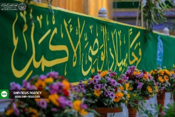 تصاویر/ گل آرایی حرم امیرالمومنی به مناسبت میلاد امام حسن(ع) تصاویر/ گل آرایی حرم امیرالمومنی به مناسبت میلاد امام حسن(ع)