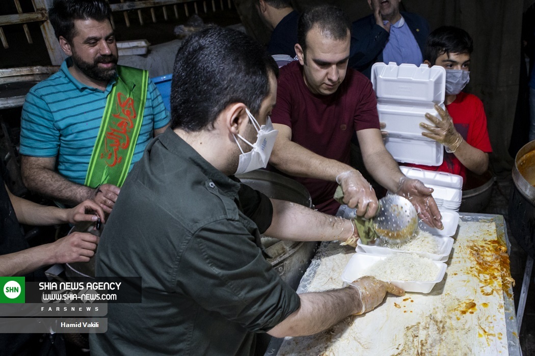 سفره هزار متری سحری کریم اهل بیت(ع)