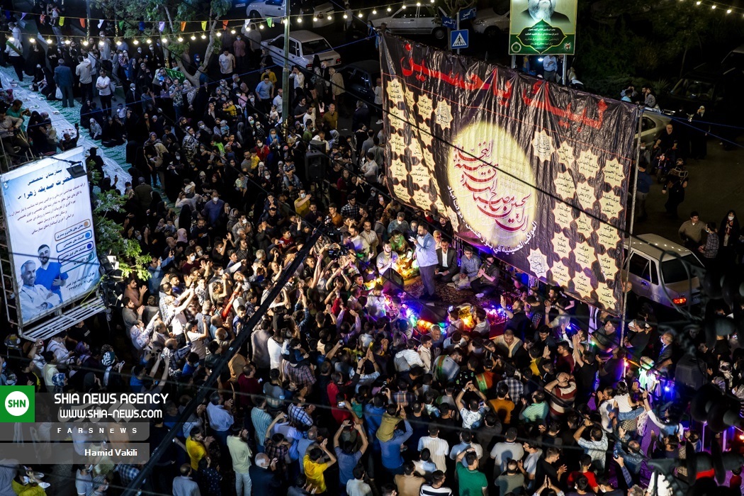 سفره هزار متری سحری کریم اهل بیت(ع)