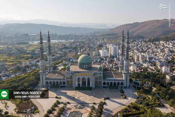 تصاویر/ بزرگترین مسجد در جنوب غربی چین تصاویر/ بزرگترین مسجد در جنوب غربی چین