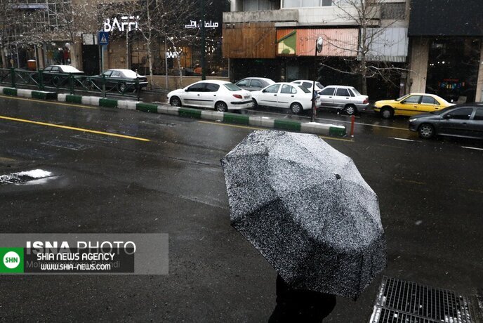 تصاویر/ تهران زیر برف و باران تصاویر/ تهران زیر برف و باران