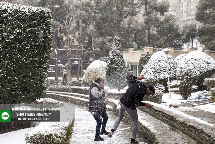 تصاویر/ تهران زیر برف و باران تصاویر/ تهران زیر برف و باران