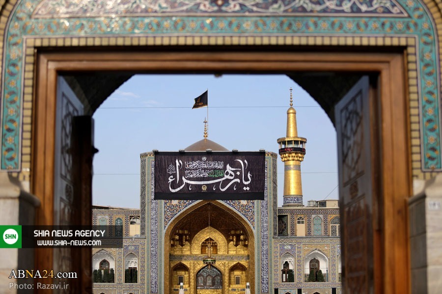 تصاویر/ سیاه پوش شدن حرم مطهر رضوی به مناسبت ایام فاطمیه تصاویر/ سیاه پوش شدن حرم مطهر رضوی به مناسبت ایام فاطمیه