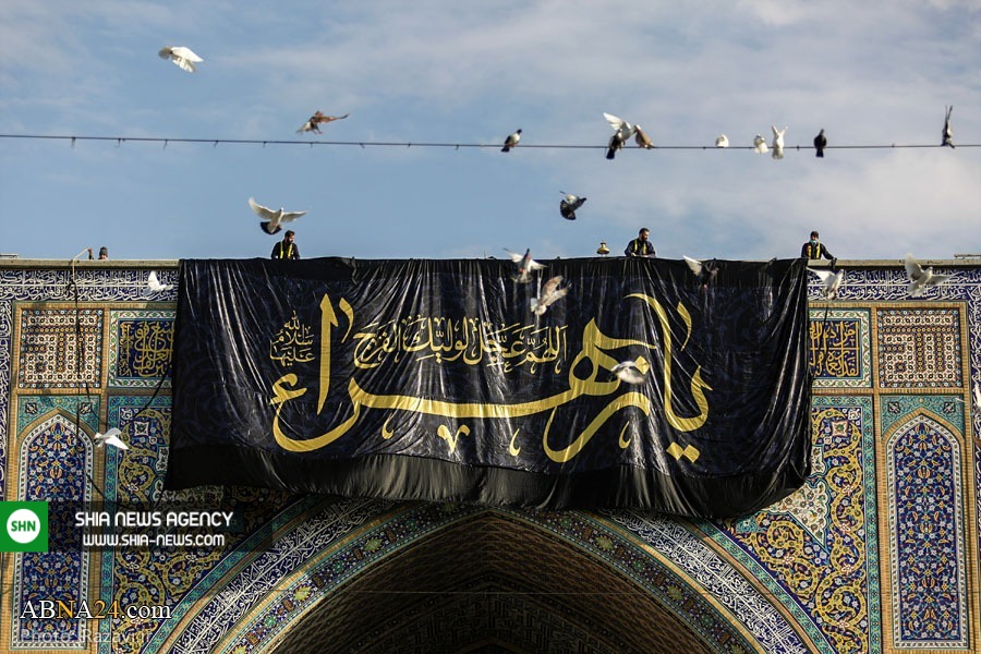 تصاویر/ سیاه پوش شدن حرم مطهر رضوی به مناسبت ایام فاطمیه تصاویر/ سیاه پوش شدن حرم مطهر رضوی به مناسبت ایام فاطمیه