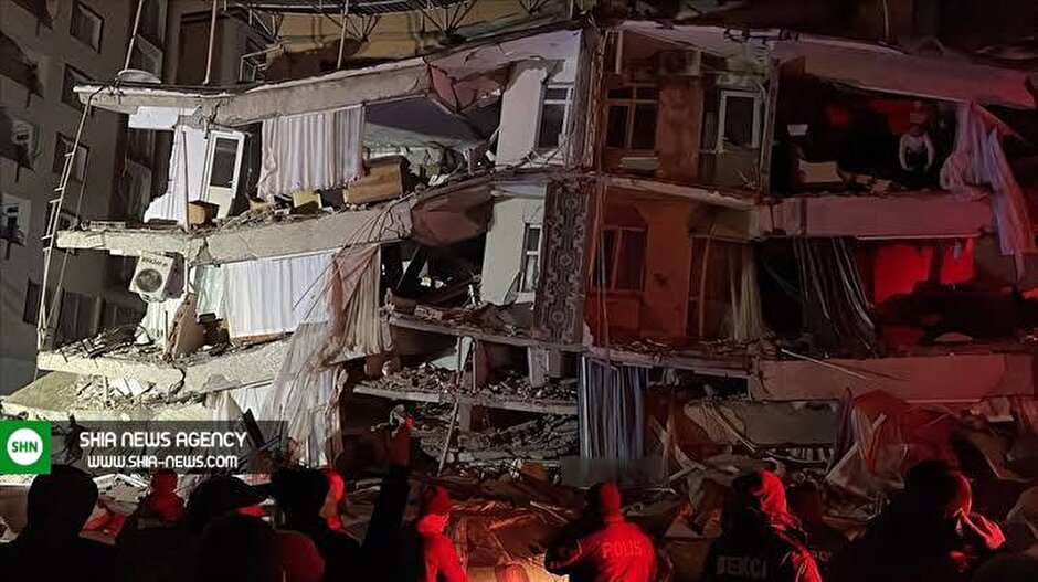 فیلمی وحشتناک از وضعیت زلزله ترکیه