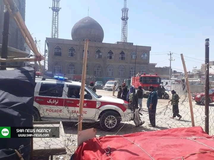 انفجار در یک مسجد شیعیان در بلخ انفجار در یک مسجد شیعیان در بلخ