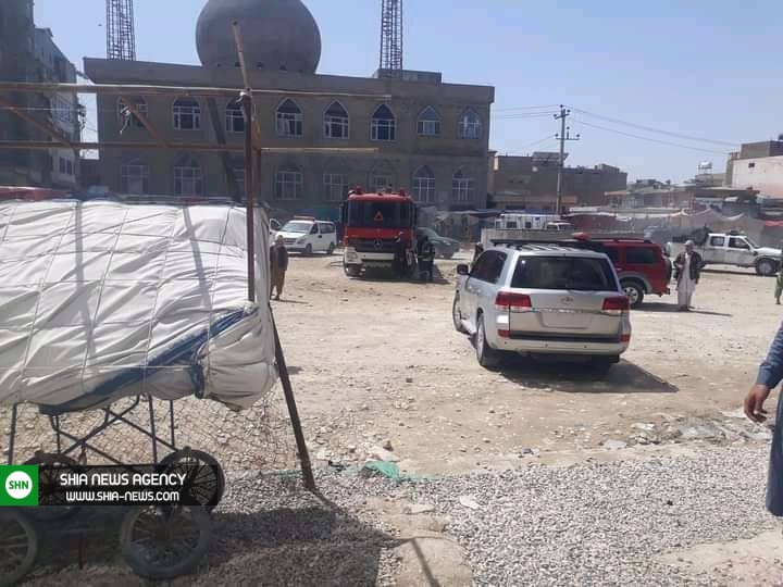 انفجار در یک مسجد شیعیان در بلخ انفجار در یک مسجد شیعیان در بلخ