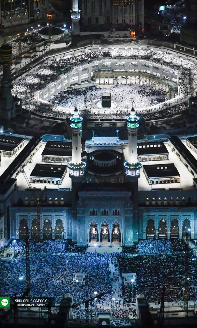 تعداد زائران خانه خدا افزایش یافت + تصاویر