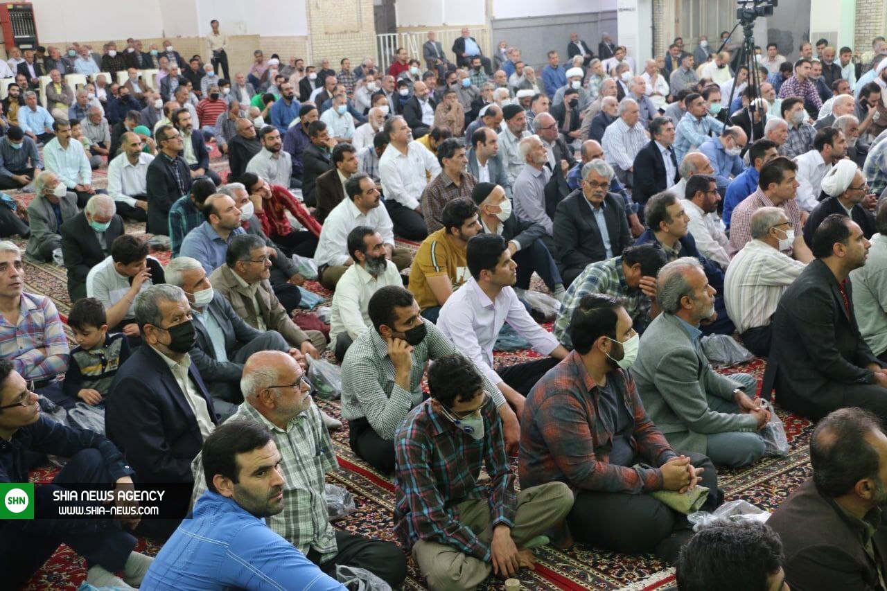 اقامه نماز عید سعید فطر در مسجد حبیب بن موسی (ع)