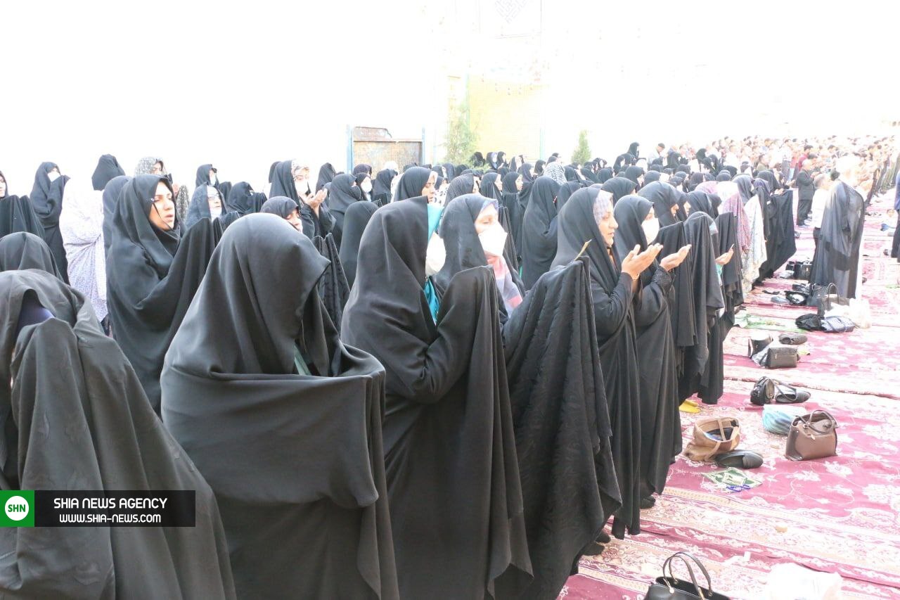 اقامه نماز عید سعید فطر در مسجد حبیب بن موسی (ع)