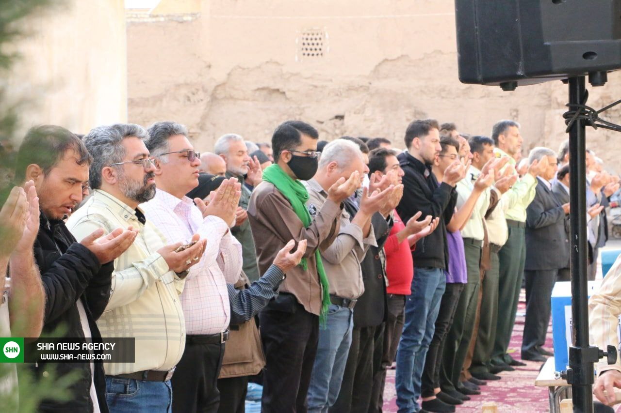 اقامه نماز عید سعید فطر در مسجد حبیب بن موسی (ع)