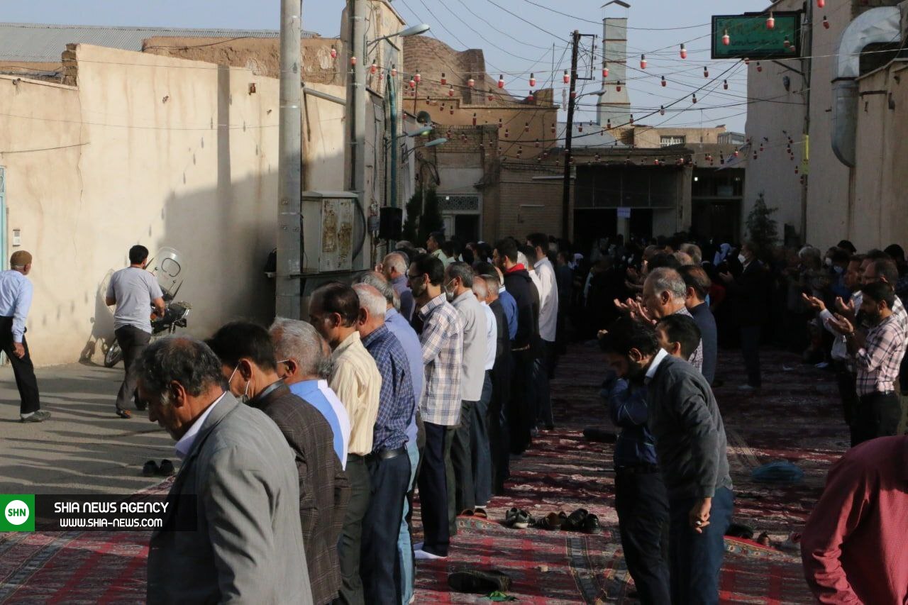 اقامه نماز عید سعید فطر در مسجد حبیب بن موسی (ع)