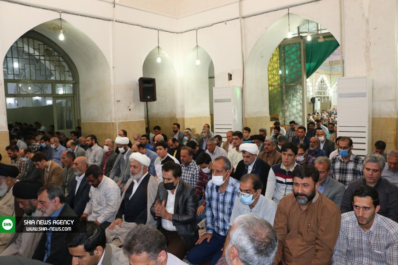 اقامه نماز عید سعید فطر در مسجد حبیب بن موسی (ع)