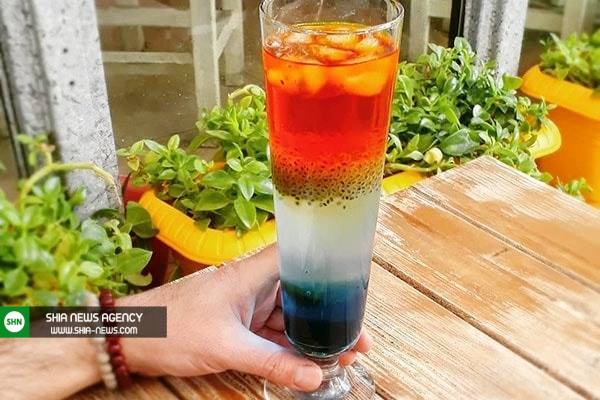 طرز تهیه شربت ژله ای چند رنگ برای پذیرایی شیک طرز تهیه شربت ژله ای چند رنگ برای پذیرایی شیک