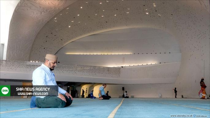 مسجدی شبیه سفینه فضایی در قطر + تصویر