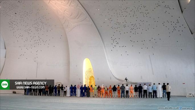مسجدی شبیه سفینه فضایی در قطر + تصویر