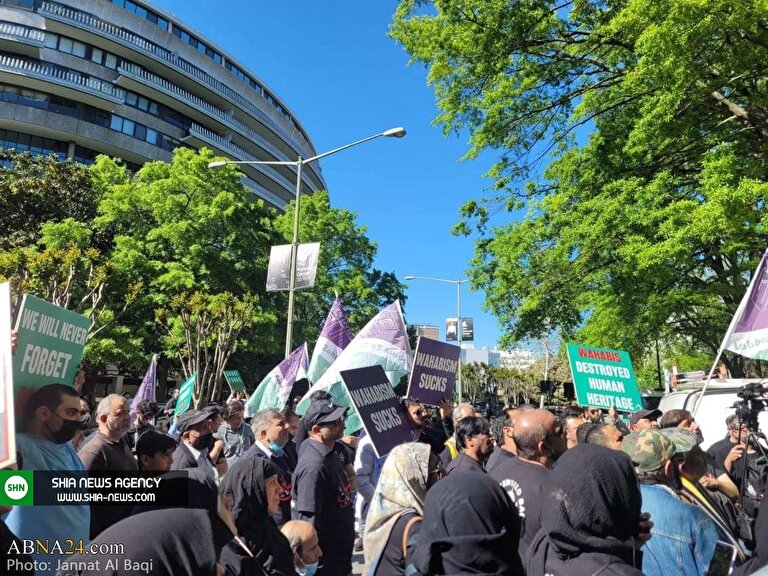 تصاویر/ راهپیمایی در واشنگتن در سالروز تخریب قبور بقیع تصاویر/ راهپیمایی در واشنگتن در سالروز تخریب قبور بقیع