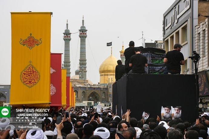 تصاویر/ تشییع پیکر آیتالله فاطمینیا در قم تصاویر/ تشییع پیکر آیتالله فاطمینیا در قم
