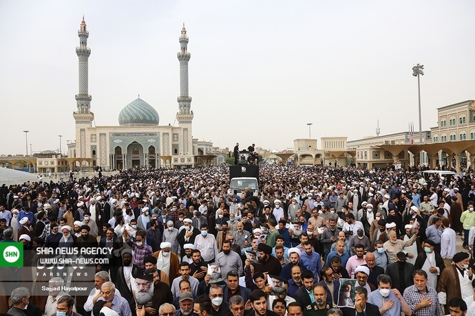 تصاویر/ تشییع پیکر آیتالله فاطمینیا در قم تصاویر/ تشییع پیکر آیتالله فاطمینیا در قم
