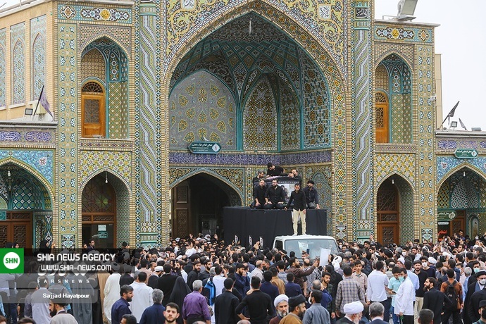 تصاویر/ تشییع پیکر آیتالله فاطمینیا در قم تصاویر/ تشییع پیکر آیتالله فاطمینیا در قم