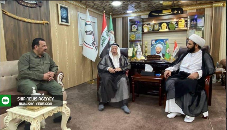 سرکنسول بحرین در نجف از فداکاری&zwnj;های حشد شعبی تمجید کرد