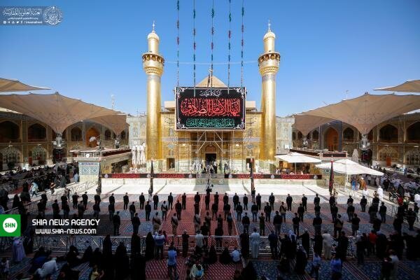 تصاویر/ عزاداری شهادت امام صادق (علیه السلام) در حرم حضرت امیرالمومنین (علیه السلام)