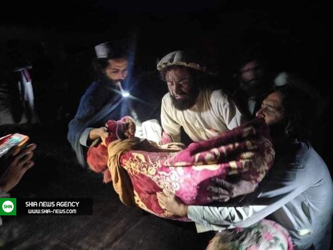 تصاویر/ مرگبارترین زلزله افغانستان در ۱۹ سال اخیر