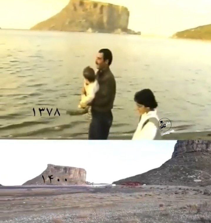 تصویری تلخ از دریاچه ارومیه