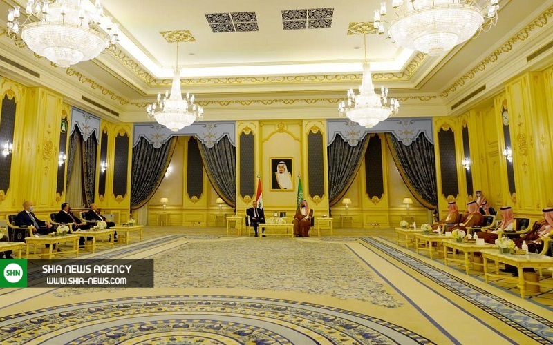 استقبال ولیعهد عربستان از نخست وزیر عراق+ تصاویر