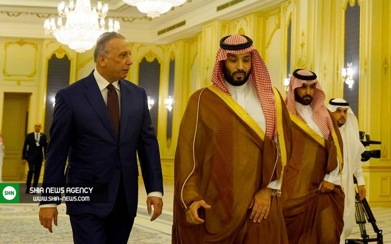 استقبال ولیعهد عربستان از نخست وزیر عراق+ تصاویر