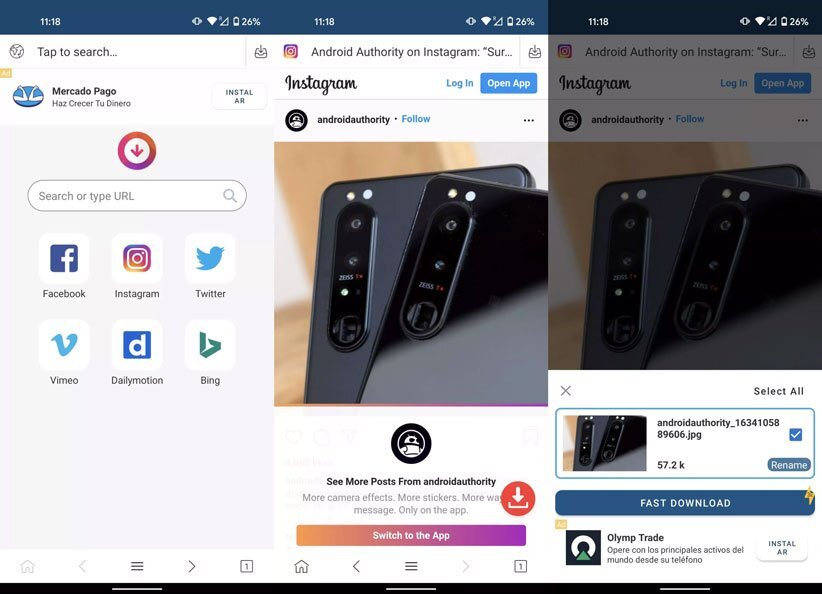 دانلود پست و استوری از اینستاگرام به روشی آسان