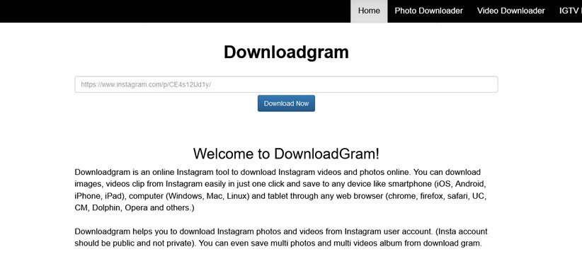 دانلود پست و استوری از اینستاگرام به روشی آسان