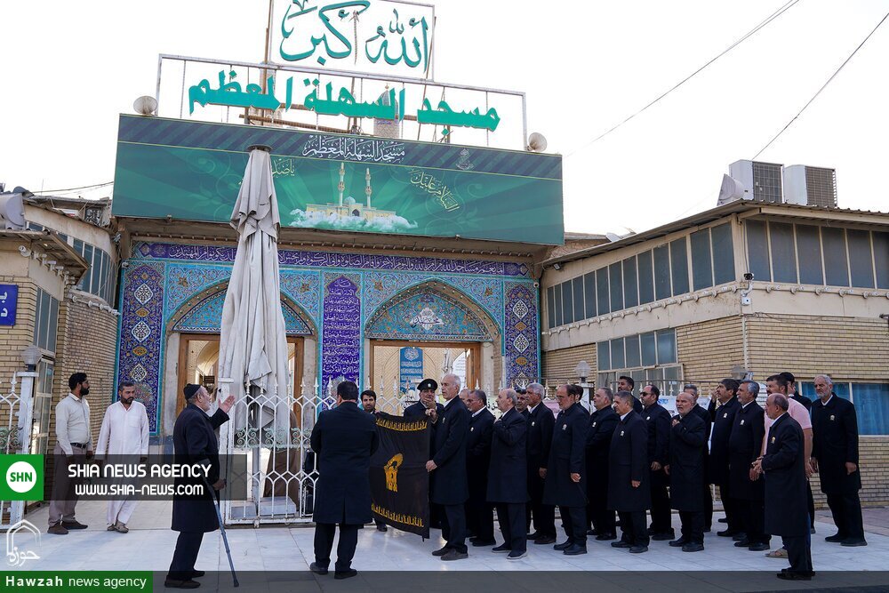 تصاویر/ حضور خادمان حرم امام رضا (ع) در عتبات عالیات عراق