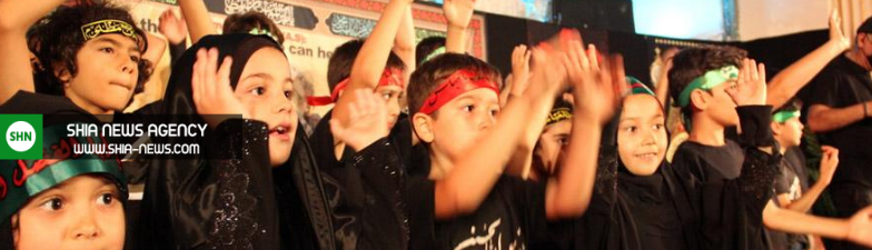 تصاویر/ کودکان عزادار حسینی در مرکز اسلامی انگلیس