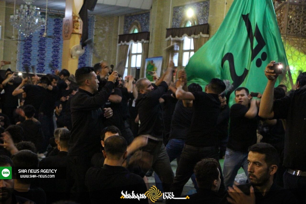 عزاداری تاسوعای حسینی مهاجرین افغانستانی در تهران عزاداری تاسوعای حسینی مهاجرین افغانستانی در تهران