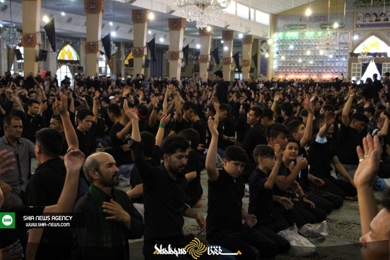 عزاداری تاسوعای حسینی مهاجرین افغانستانی در تهران عزاداری تاسوعای حسینی مهاجرین افغانستانی در تهران